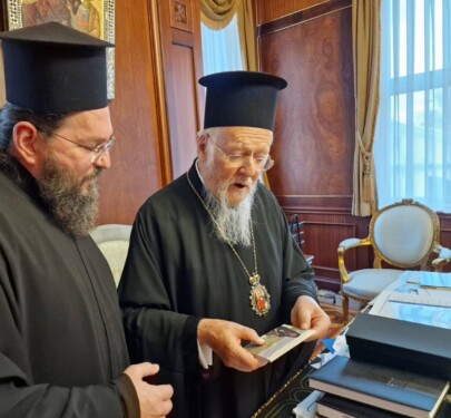o-ikoumenikos-patriarchis-stin-iera Ο Οικουμενικός Πατριάρχης στην Ιερά Μητρόπολη Πολυανής και Κιλκισίου- ΜΕΤΑΔΟΣΕΙΣ από την 4Ε