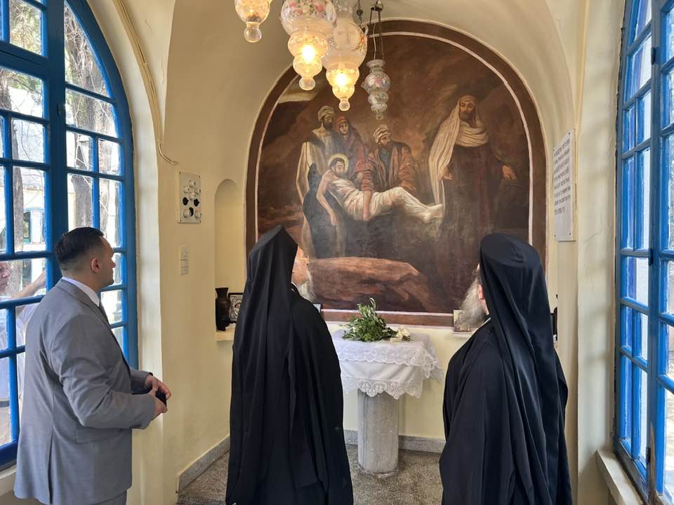 o-ikoumenikos-patriarchis-sto-iero Ο Οικουμενικός Πατριάρχης στο Ιερό Τάγμα Αγίου Παντελεήμονος Χίου