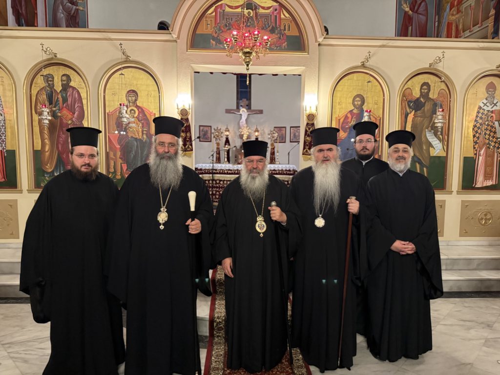 Ο Λεμεσού Αθανάσιος στην Ιερά Μητρόπολη Καλαμαριάς
