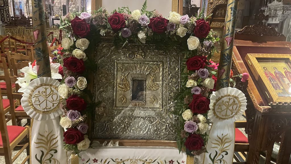 o-mitropolitikos-ieros-naos-Αgiou Ο Μητροπολιτικός Ιερός Ναός Αγίου Δημητρίου Ν. Φαλήρου υποδέχθηκε την Παναγία Ολυμπιώτισσα.