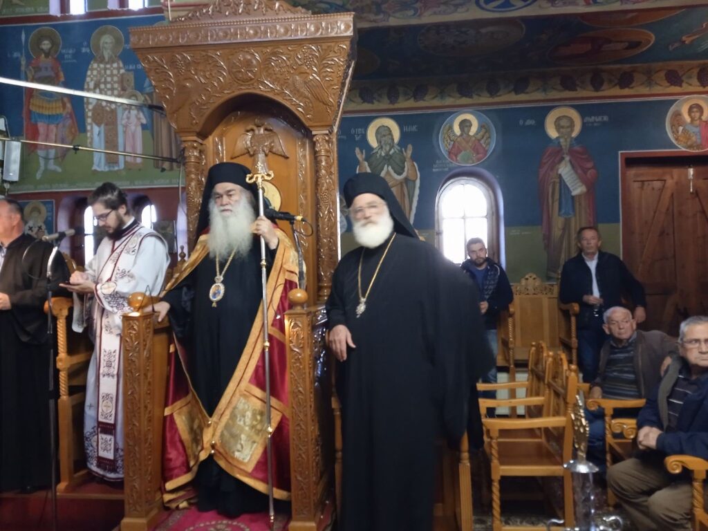 o-mitropolitis-Αrkalochoriou-sta-onomastiria Ο Μητροπολίτης Αρκαλοχωρίου στα Ονομαστήρια του Μητροπολίτη Γουμενίσσης Δημητρίου