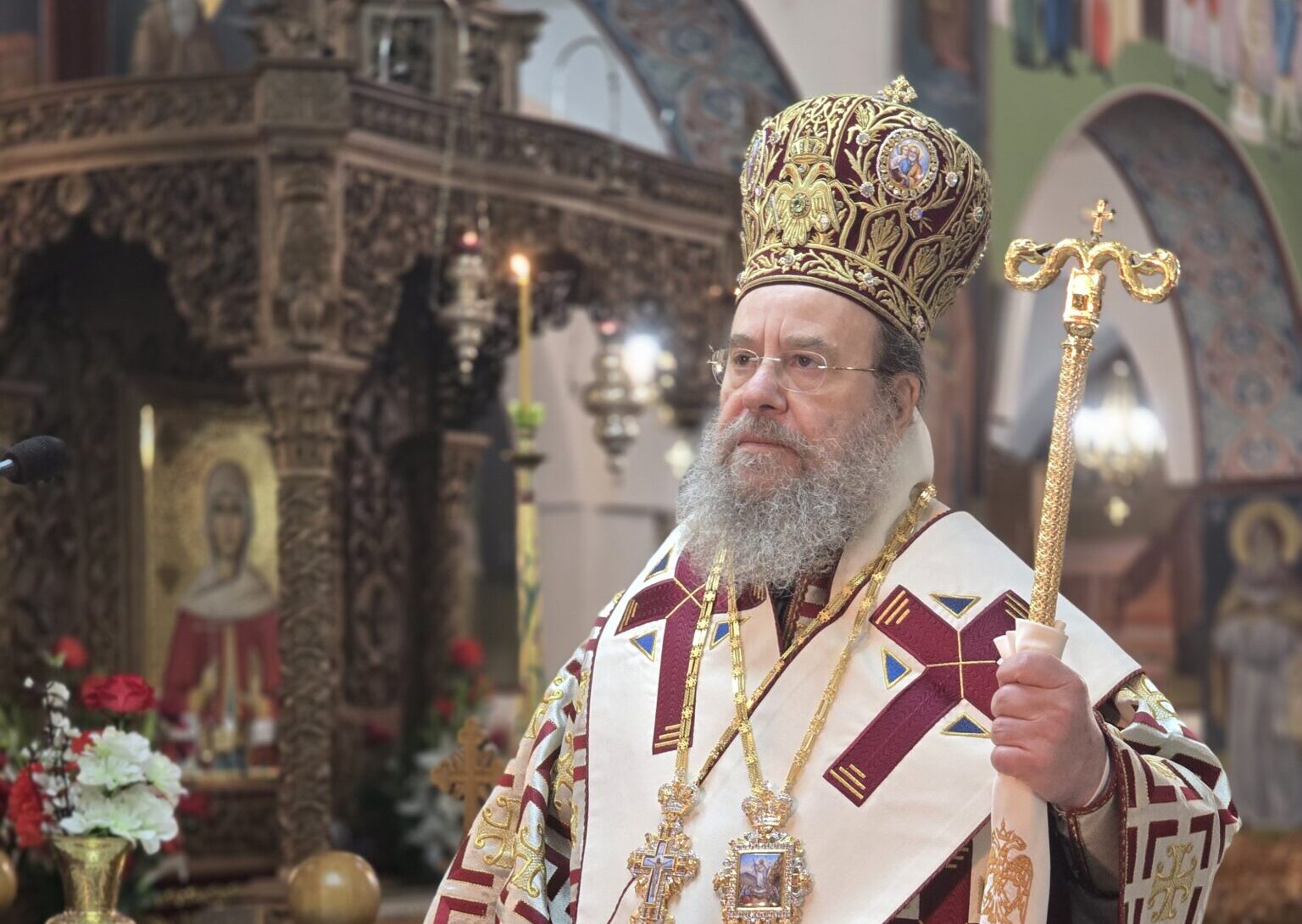 o-mitropolitis-ierissou-ston-i Ο Μητροπολίτης Ιερισσού στον Ι. Ναό Αγίας Ακυλίνας Ζαγκλιβερίου