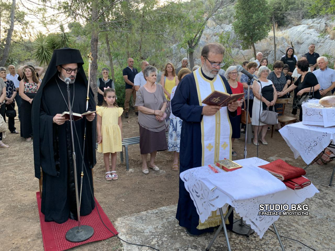 o-mitropolitis-irlandias-iakovos-sto Ο Μητροπολίτης Ιρλανδίας Ιάκωβος στο Λυγουριό Αργολίδος