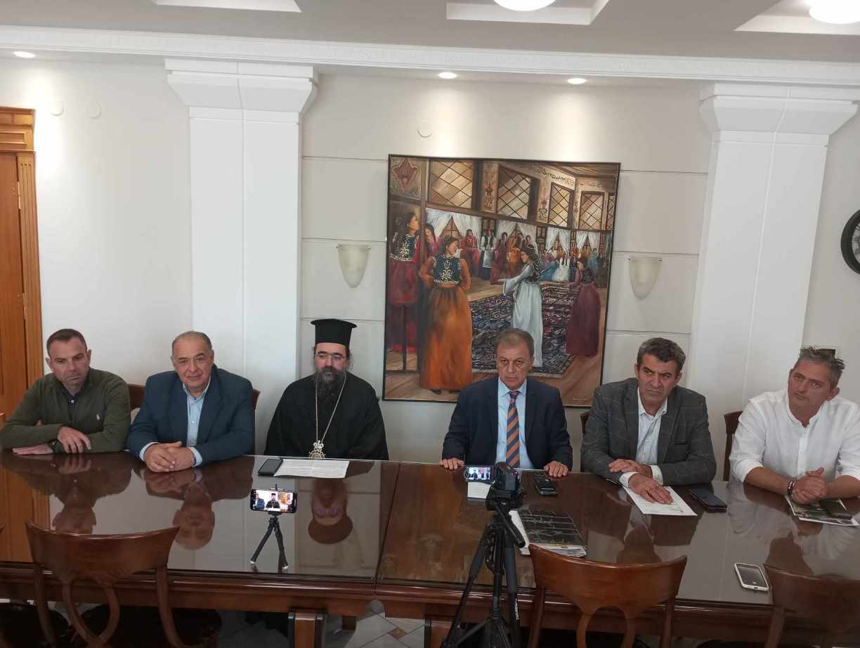 o-mitropolitis-kastorias-stin-kini Ο Μητροπολίτης Καστορίας στην κοινή συνέντευξη Τύπου για τις εκδηλώσεις προς τιμήν του Παύλου Μελά