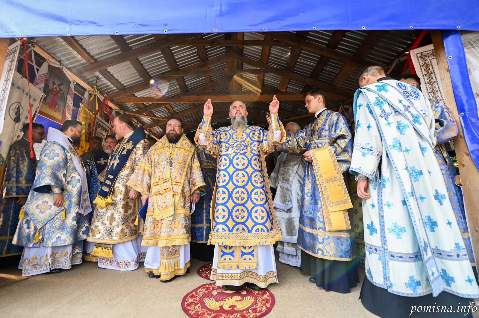 Ο Μητροπολίτης Κιέβου στο Λβίβ για τον εορτασμό της Τιμίας Ζώνης (ΦΩΤΟ)