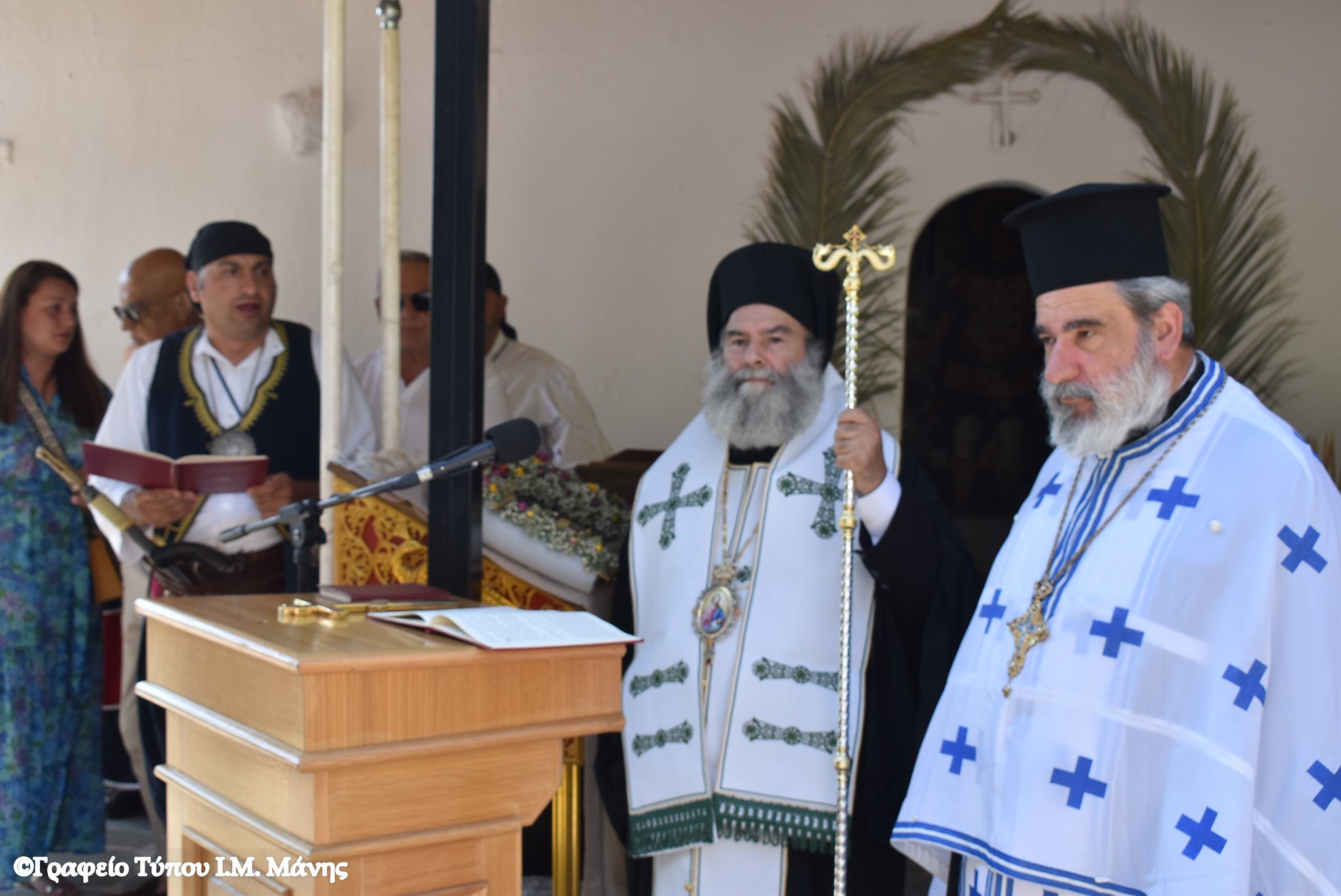 o-mitropolitis-manis-timise-tin Ο Μητροπολίτης Μάνης τίμησε την 198η επέτειο της ιστορικής Μάχης του Πολυαράβου