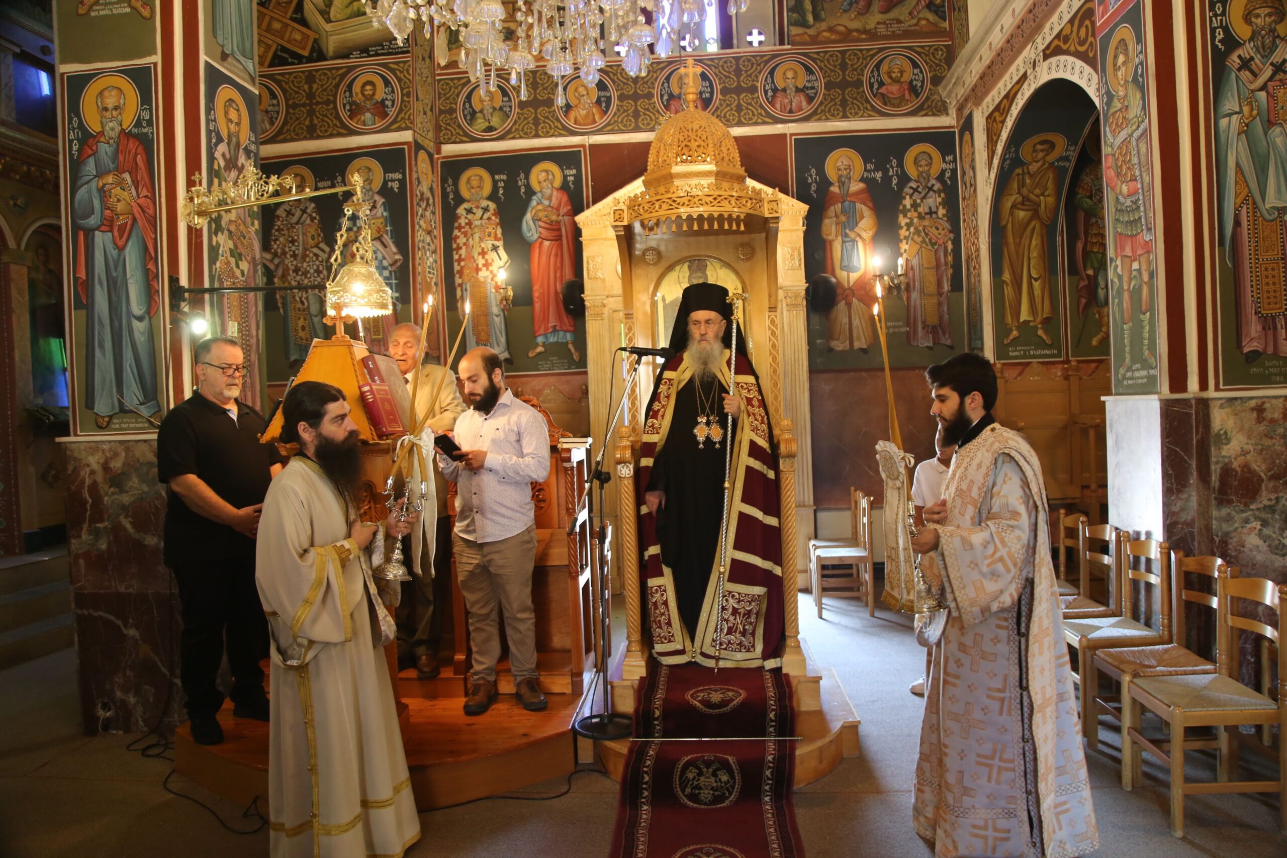 Ο Μητροπολίτης Ναυπάκτου επισκέφθηκε την Άνω Χώρα Ναυπακτίας