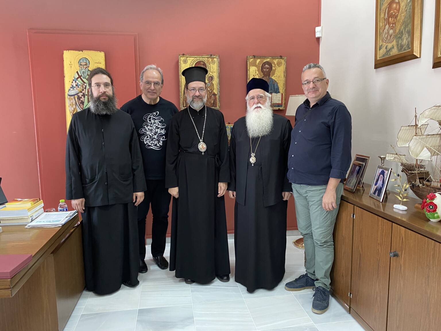 o-mitropolitis-pisidias-episkefthike-ti Ο Μητροπολίτης Πισιδίας επισκέφθηκε τη Μητρόπολη Δημητριάδος
