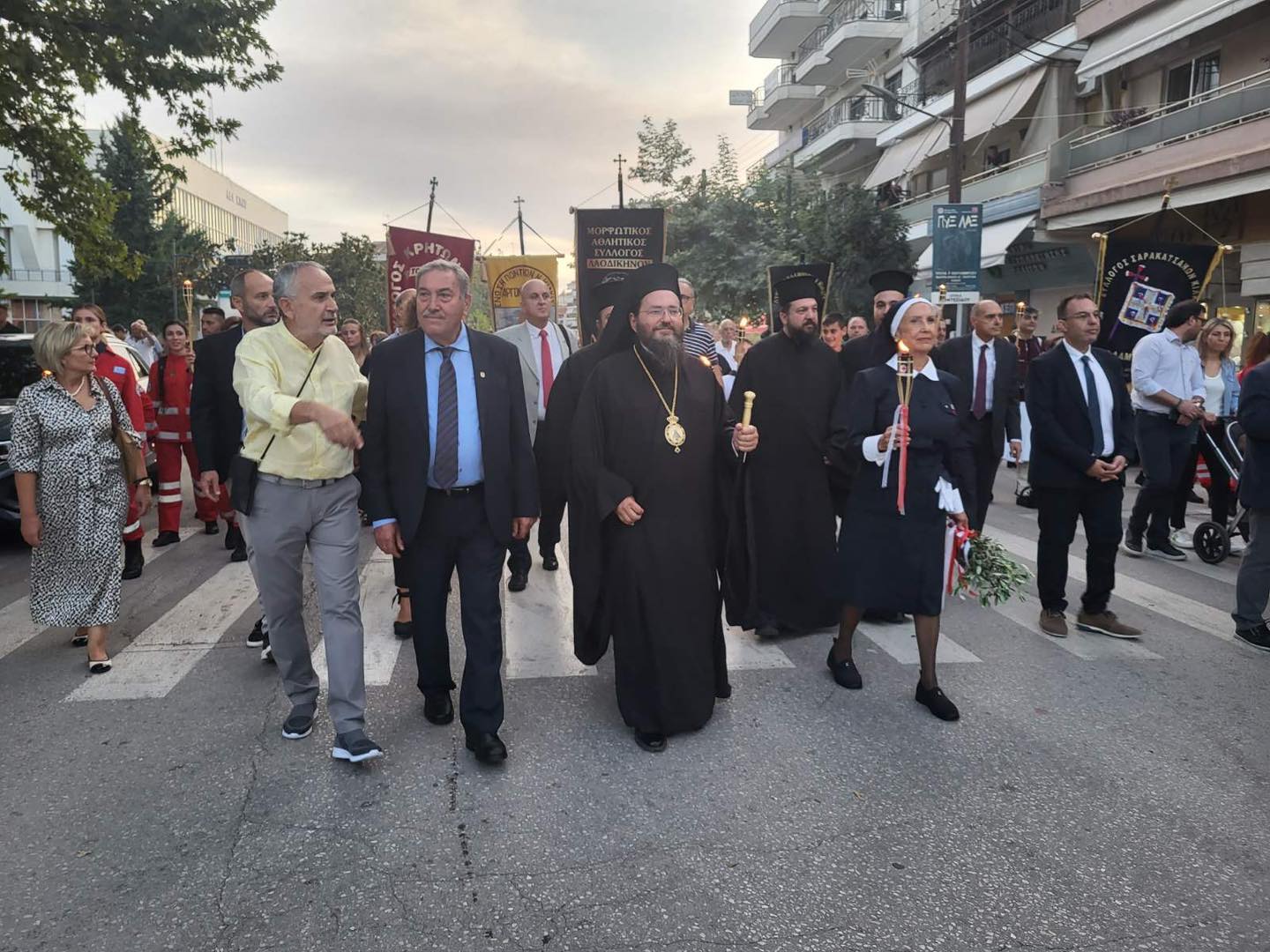 Ο Μητροπολίτης Πολυανής στην 22η Πανελλήνια Λαμπαδηδρομία Εθελοντών Αιμοδοτών