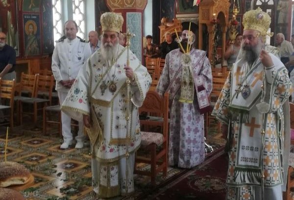 o-mitropolitis-rethimnis-stin-panigiri Ο Μητροπολίτης Ρεθύμνης στην πανήγυρη του Ι.Ν. Αγίου Παύλου Σπηλίου