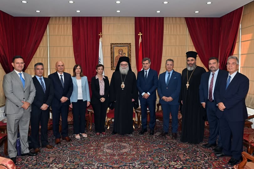 o-patriarchis-Αntiochias-ipodechthike-tin Ο Πατριάρχης Αντιοχείας υποδέχθηκε την Πρέσβη της Κύπρου στον Λίβανο