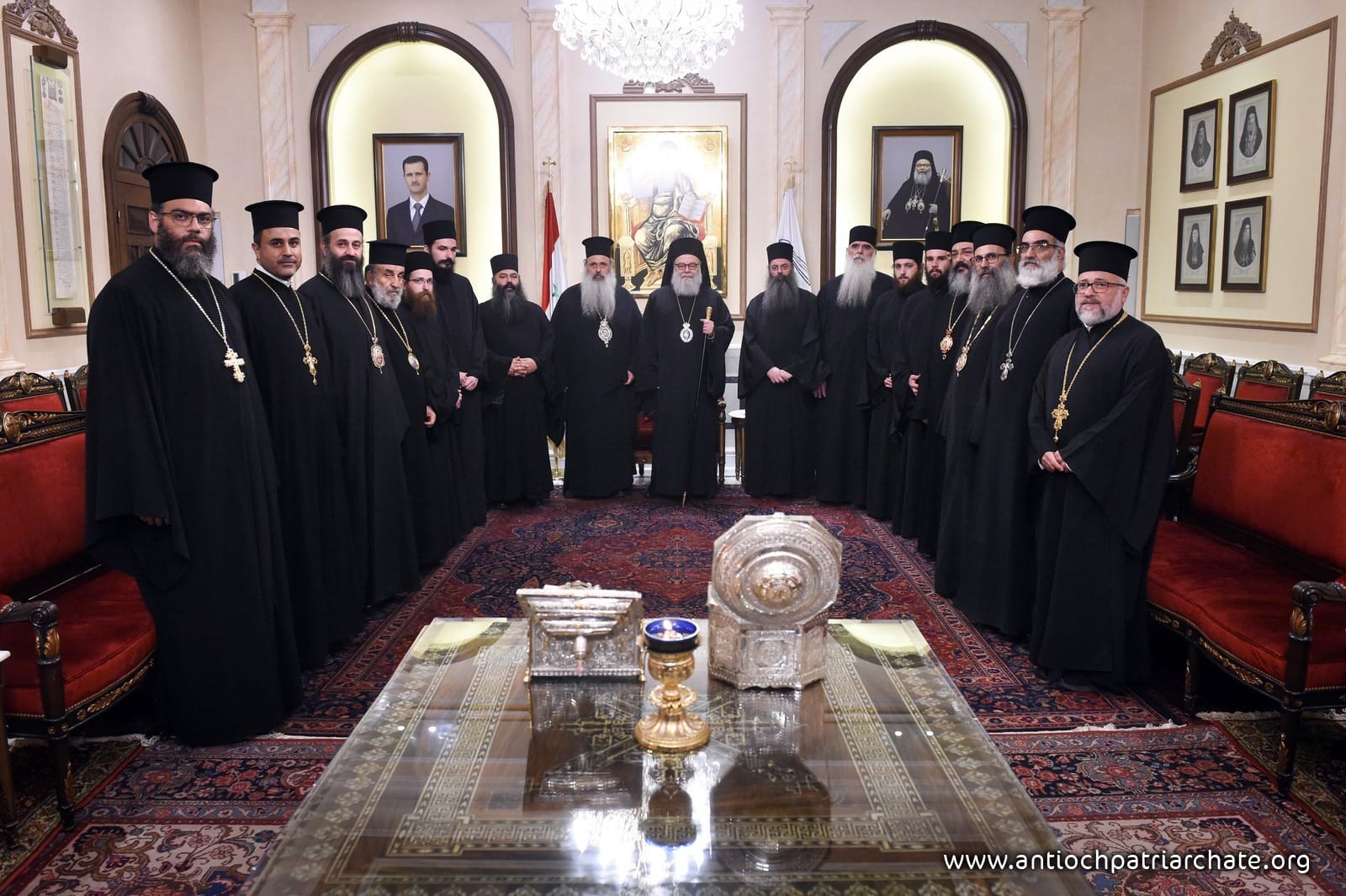 o-patriarchis-Αntiochias-ipodechthike-ton Ο Πατριάρχης Αντιοχείας υποδέχθηκε τον Μητροπολίτη Σταγών και Μετεώρων