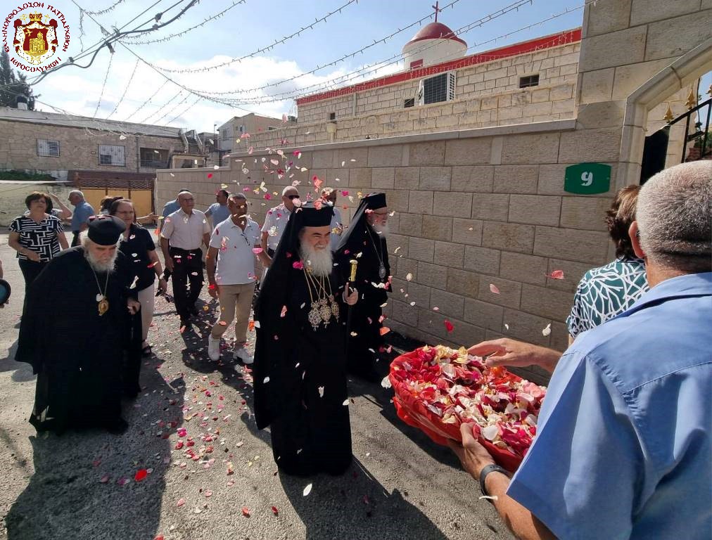 o-patriarchis-ierosolimon-stin-kinotita Ο Πατριάρχης Ιεροσολύμων στην Κοινότητα Τουράν της Νότιας Γαλιλαίας