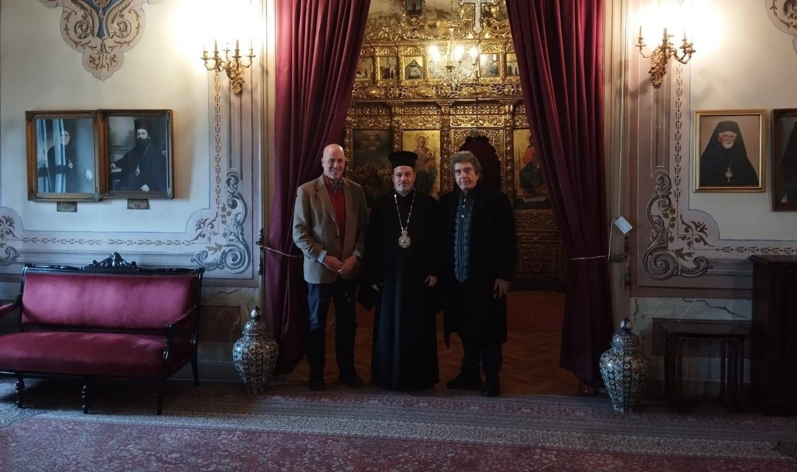 o-presvis-Kerim-Uras-me Ο Πρέσβης Kerim Uras με εικοσαμελή συνοδεία προσκυνητών στην Θεολογική Σχολή της Χάλκης