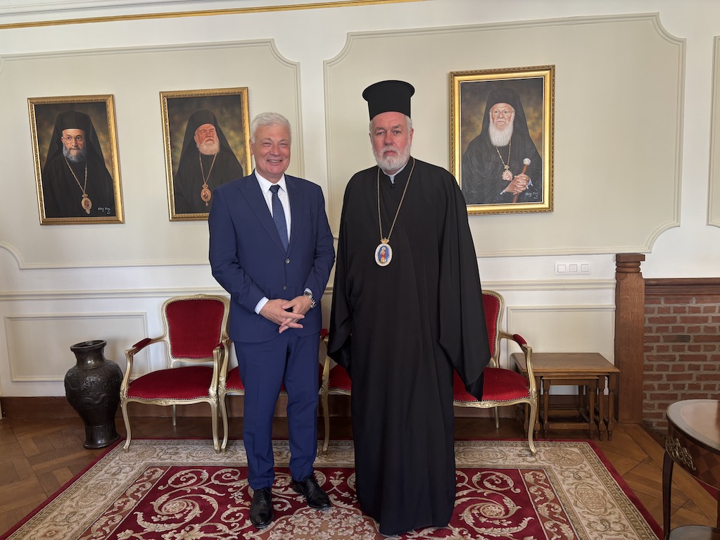 o-proedros-tou-kinovouliou-tou Ο Πρόεδρος του Κοινοβουλίου του Λουξεμβούργου στην Μητρόπολη Βελγίου