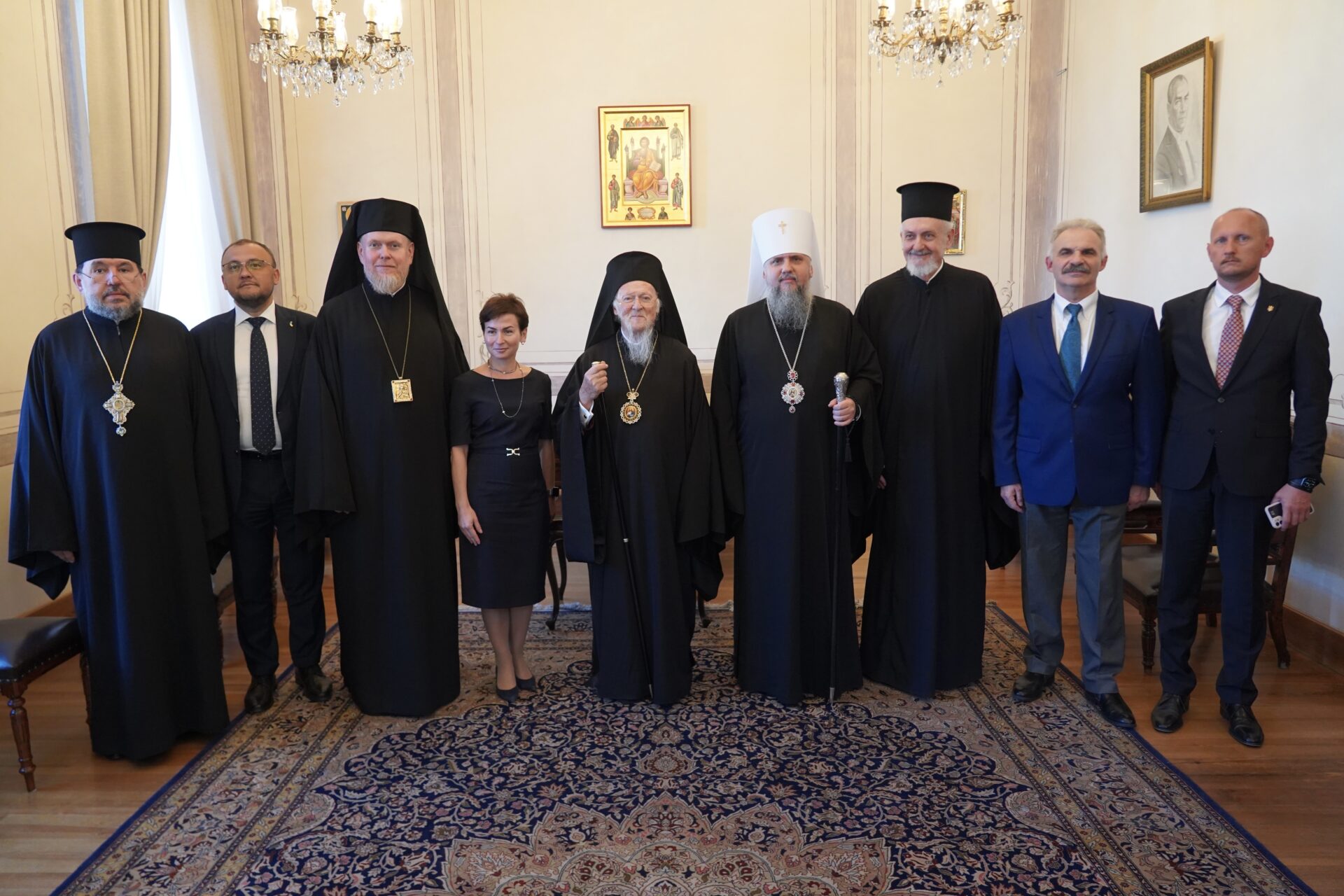 o-prokathimenos-tis-ekklisias-tis Ο Προκαθήμενος της Εκκλησίας της Ουκρανίας και Αντιπροσωπεία της Πολιτείας αυτής στο Οικουμενικό Πατριαρχείο