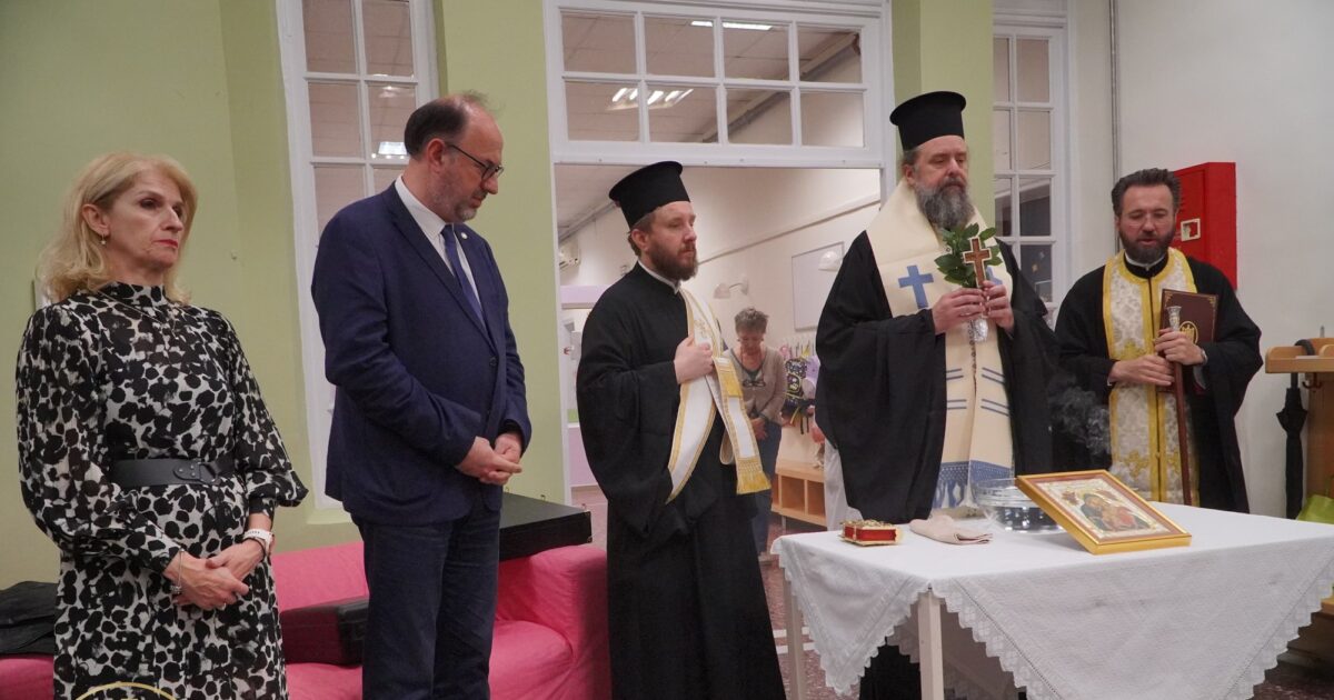 o-thessalonikis-filotheos-sto-vrefokomio Ο Θεσσαλονίκης Φιλόθεος στο Βρεφοκομείο «Άγιος Στυλιανός»