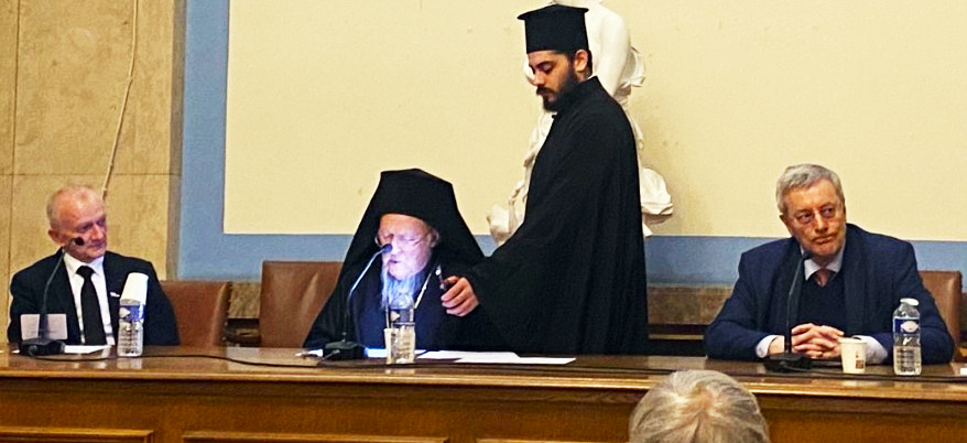 Ομιλία του Οικουμενικού Πατριάρχη στο Πανεπιστήμιο του Στρασβούργου