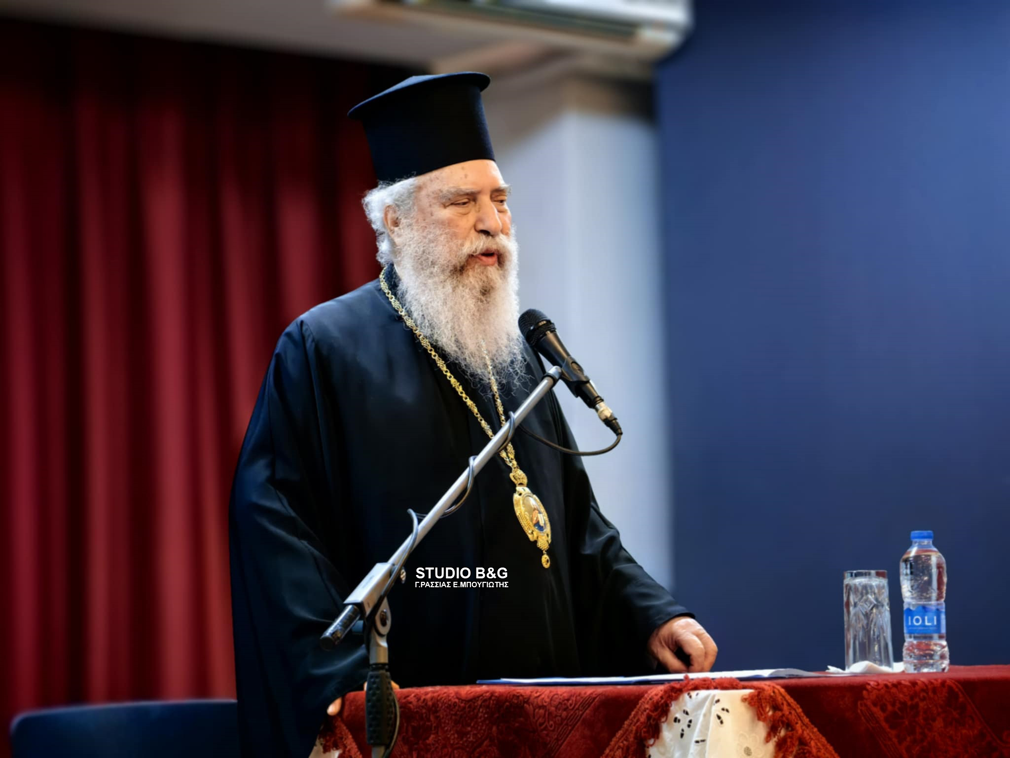 omilia-tou-mitropoliti-spartis-sto Ομιλία του Μητροπολίτη Σπάρτης στο Λυγουριό Αργολίδας