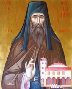 Ὅsios-theofanis-ὁ-neos-kaὶ Ὅσιος Θεοφάνης ὁ νέος καὶ θαυματουργὸς (19/8/2025)