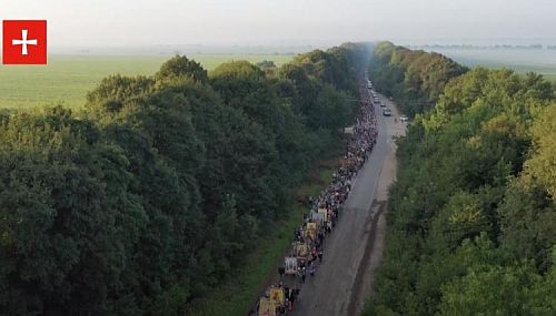 Ουκρανία: Στο Νομό Χμελνίτσκι, οι αρχές απαγόρευσαν τη λιτανεία της UOC στο Ποτσάεφ