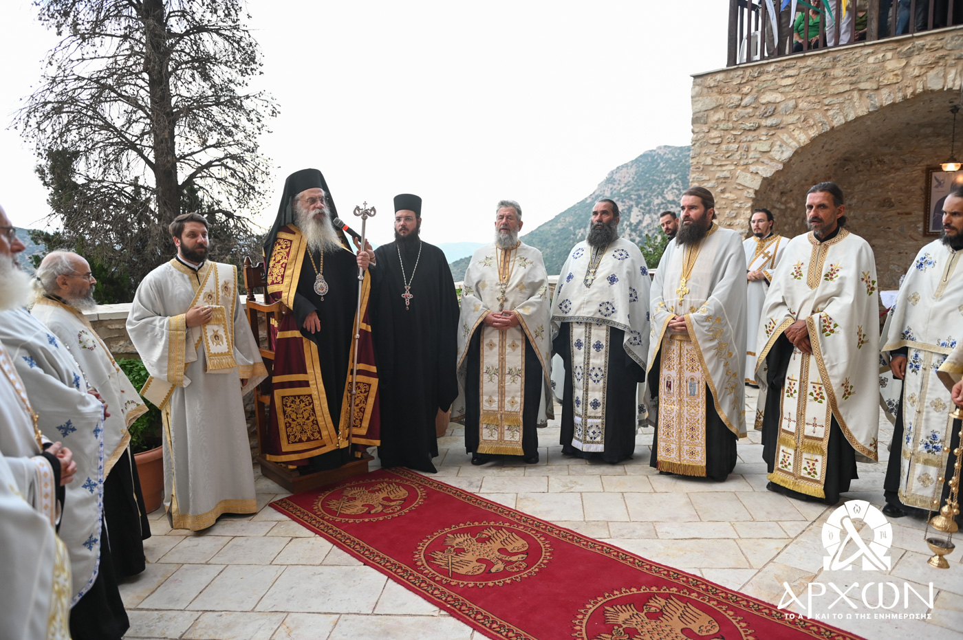 Πανηγυρικός Αρχιερατικός Εσπερινός στην Ιερά Μονή Τιμίου Προδρόμου Καστρίου Κυνουρίας