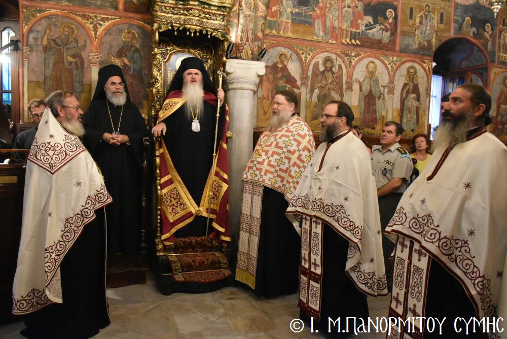 panigirikos-eortasmos-tou-thavmatos-tou Πανηγυρικός εορτασμός του θαύματος του Αρχαγγέλου Μιχαήλ στη Μονή Πανορμίτη Σύμης