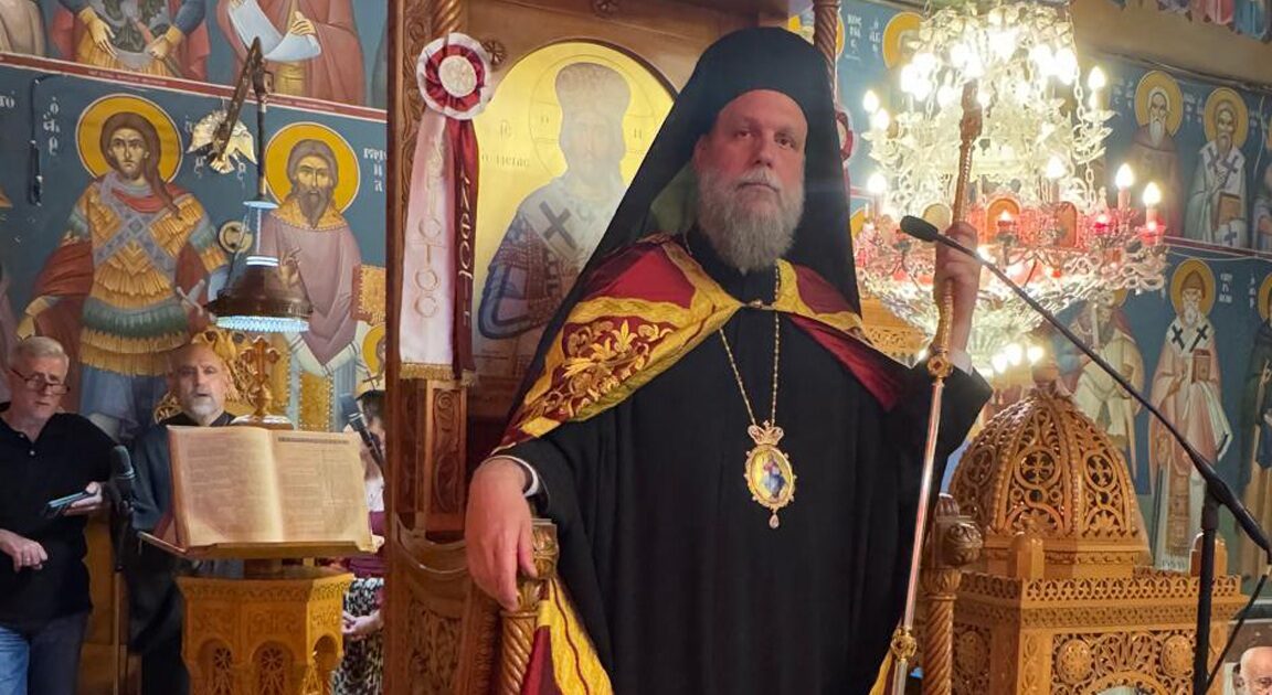 Πανηγυρικός Εσπερινός Αγίων Κωνσταντίνου και Ελένης στη Ν. Ιωνία