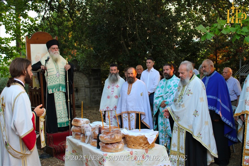 panigirikos-esperinos-genethliou-tou-timiou Πανηγυρικός Εσπερινός Γενεθλίου του Τιμίου Προδρόμου στην Μεγάρχη Άρτης