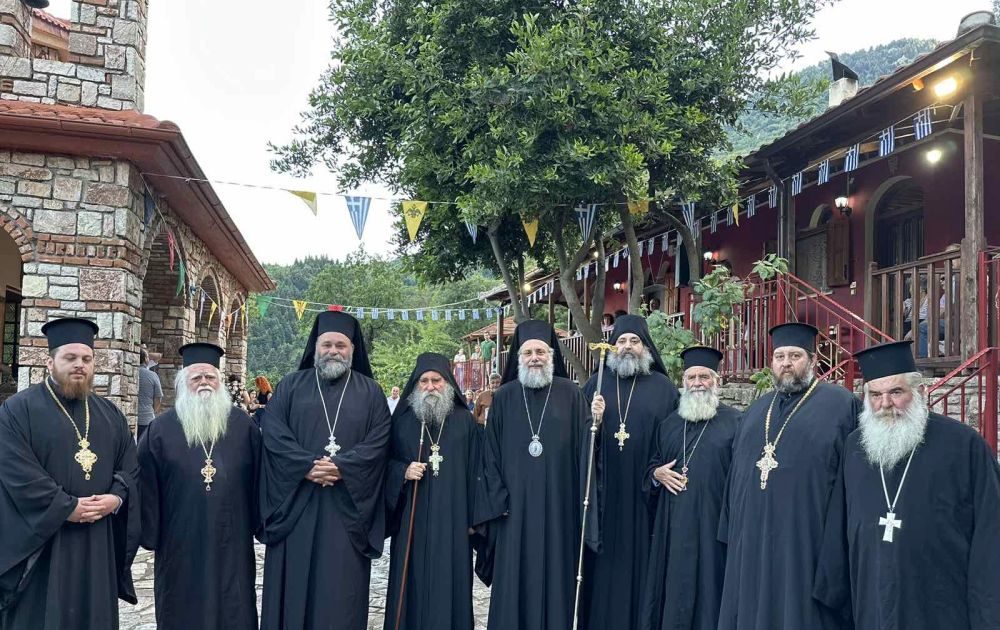 panigirikos-esperinos-stin-iera-moni Πανηγυρικός Εσπερινός στην Ιερά Μονή Αγίου Προκοπίου χωρίου Άγιος Προκόπιος Τρικάλων (φωτο)