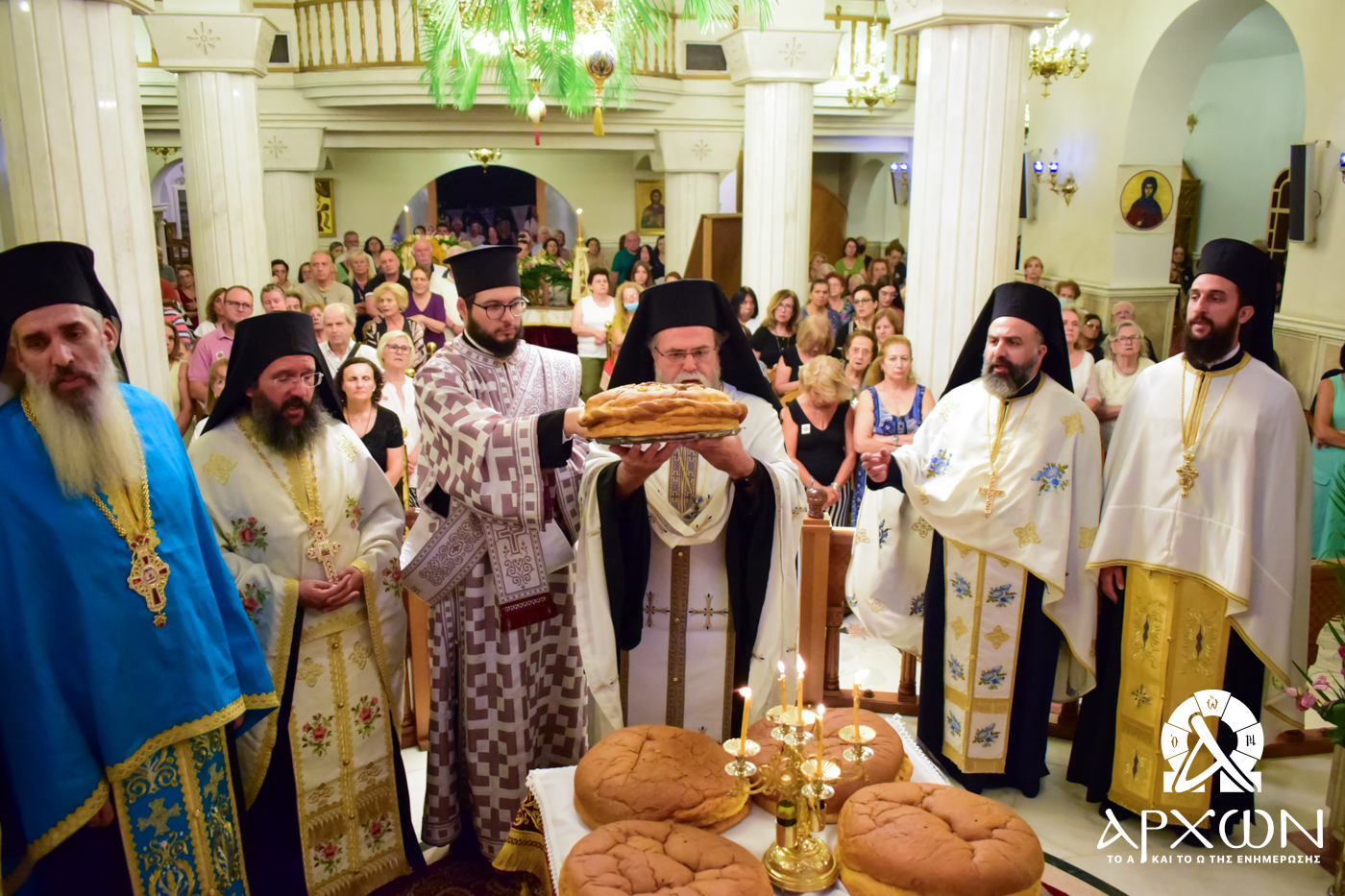 Πανηγυρικός Εσπερινός στον Ι. Ναό Κοιμήσεως της Θεοτόκου Πρασίνου Λόφου
