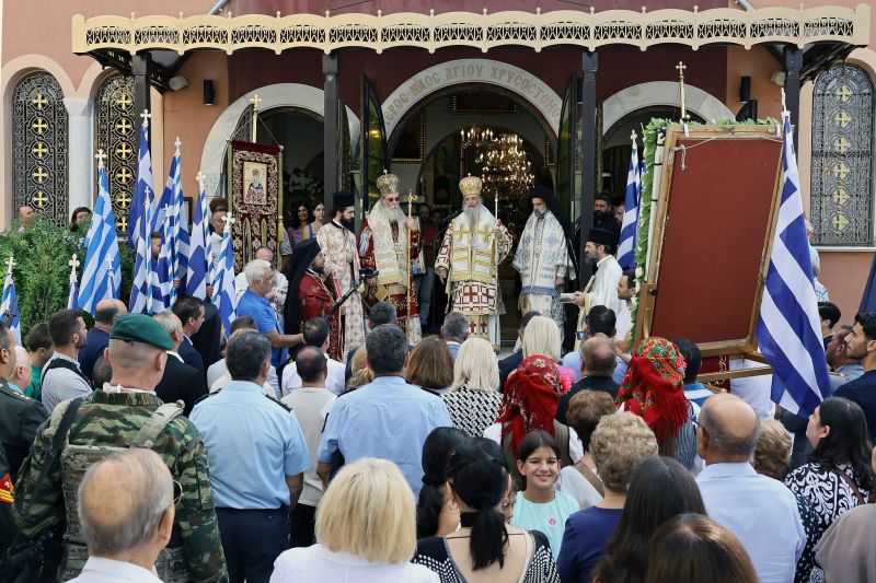 panigiris-simpoliouchou-dramas-Αgiou Πανήγυρις συμπολιούχου Δράμας, Αγίου Χρυσοστόμου Σμύρνης- 2024
