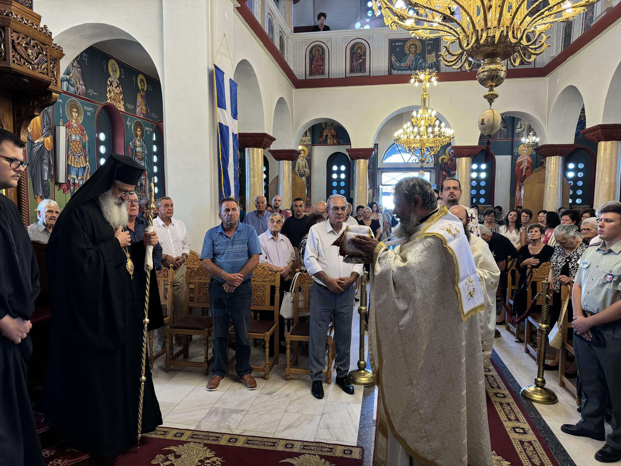 Πανηγύρισε ο Ιερός Ναός του Αγίου Αλεξάνδρου Φερών