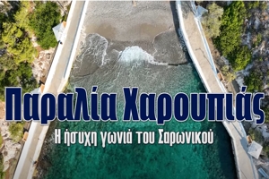 Παραλία Χαρουπιάς – Η ήσυχη γωνιά του Σαρωνικού Κόλπου