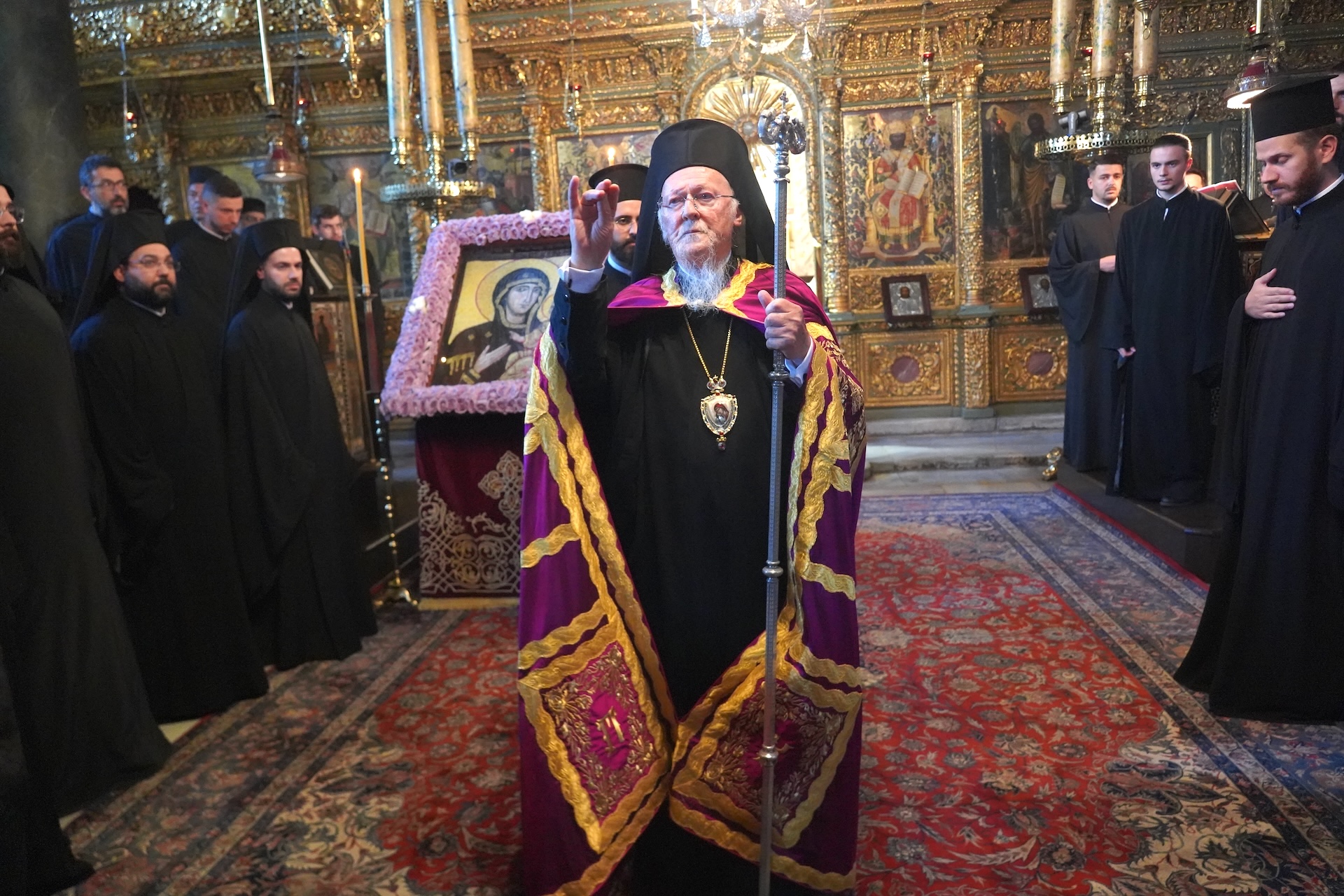patriarchiki-chorostasia-ston-m.-esperino Πατριαρχική χοροστασία στον Μ. Εσπερινό της εορτής της Ινδίκτου στο Φανάρι