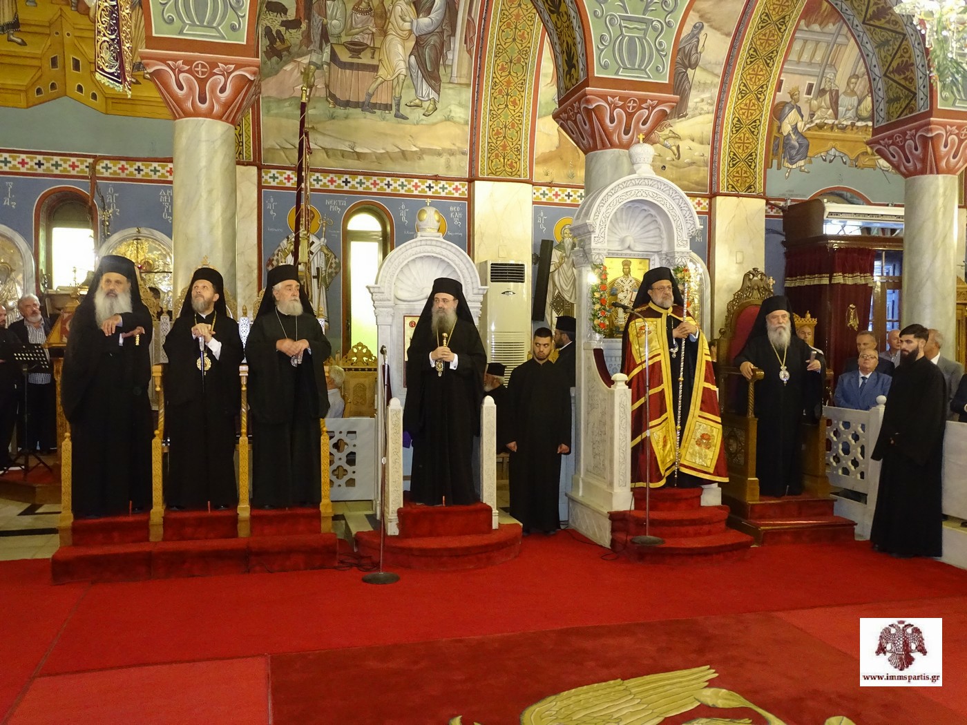 poliarchieratikos-esperinos-onomastirion-tou-mitropoliti Πολυαρχιερατικός Εσπερινός ονομαστηρίων του Μητροπολίτη Σπάρτης Ευσταθίου