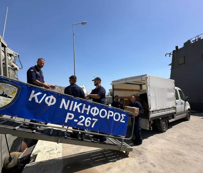 prosfora-tou-polemikou-naftikou-sto Προσφορά του Πολεμικού Ναυτικού στο «Ισιδώρειο» Εκκλησιαστικό Γηροκομείο Λέρου