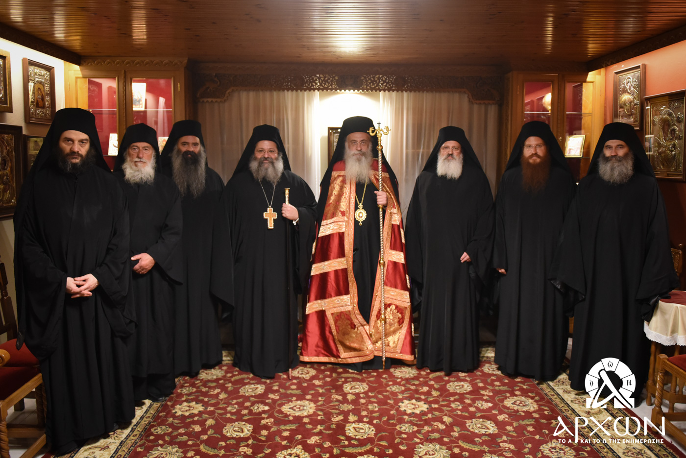 proti-proskinimatiki-theoria-tou-mitropoliti Πρώτη προσκυνηματική θεωρία του Μητροπολίτη Μαντινείας στην Ι. Μονή Βαρσών