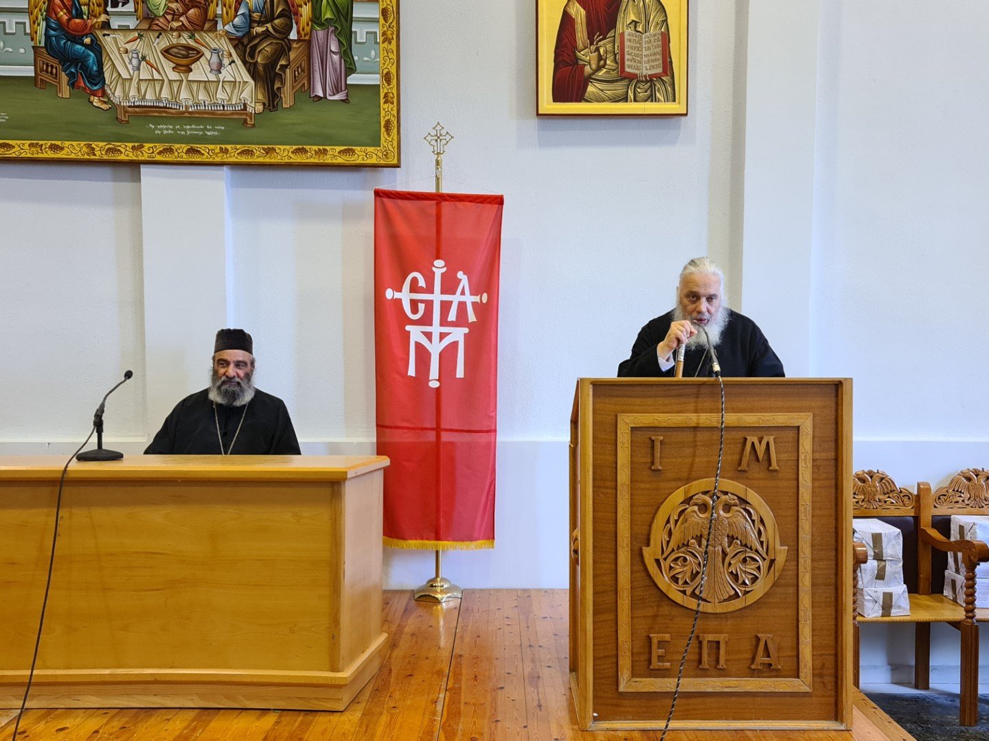 ΙΕΡΑΤΙΚΗ ΣΥΝΑΞΗ ΜΕ ΟΜΙΛΗΤΗ ΤΟΝ ΑΡΧΙΜ. ΕΙΡΗΝΑΙΟ ΧΑΤΖΗΕΦΡΑΙΜΙΔΗ