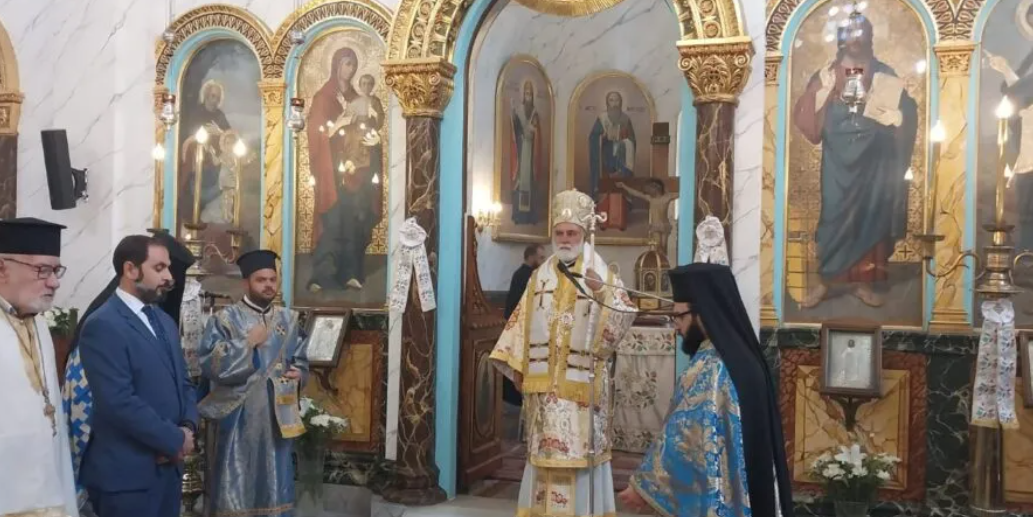 se-klima-katanixis-eortastike-i Σε κλίμα κατάνυξης εορτάστηκε η Κοίμηση της Θεοτόκου στο Κάιρο
