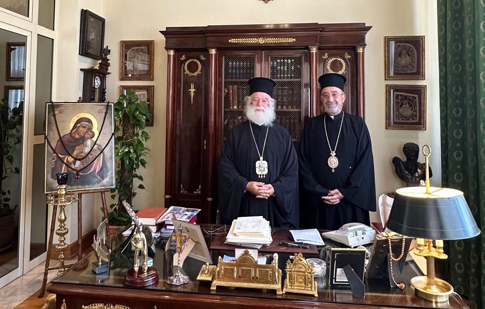 simparastasi-tou-patriarchi-Αlexandrias-se Συμπαράσταση του Πατριάρχη Αλεξανδρείας σε Πατριάρχες της Ανατολής και συνάντηση με Επίσκοπο Θεοδοσιουπόλεως