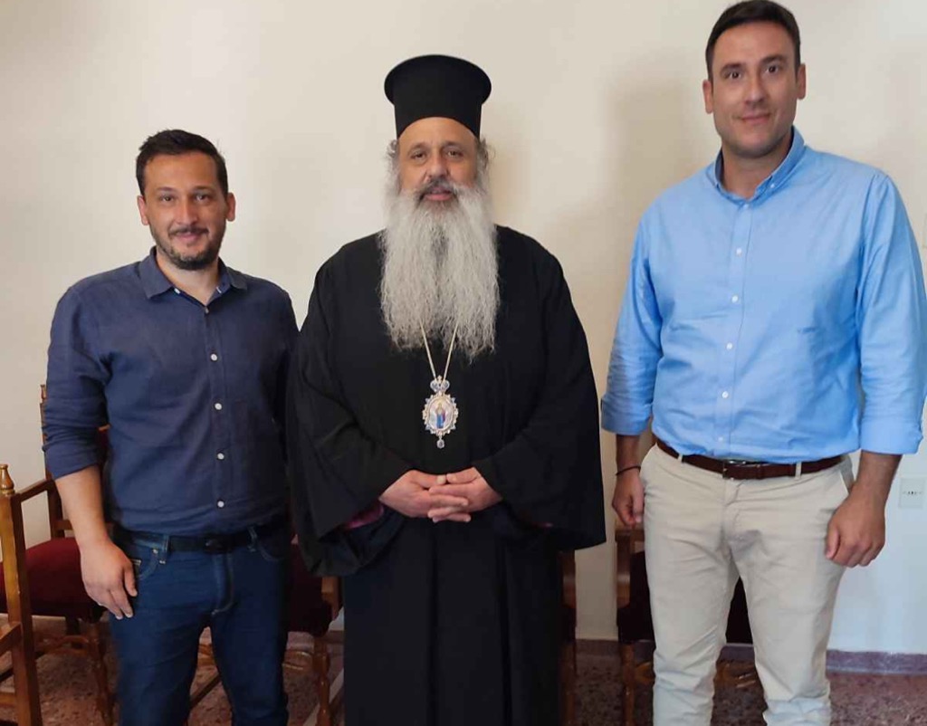 sinantisi-mitropoliti-stagon-me-ton Συνάντηση Μητροπολίτη Σταγών με τον Αντιδήμαρχο Τουρισμού του Δήμου Μετεώρων