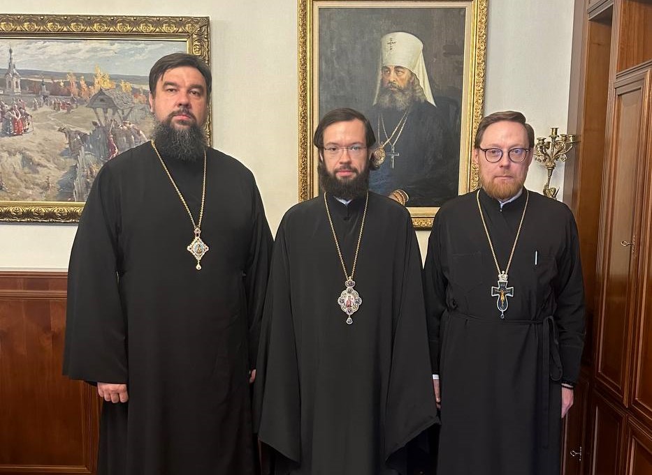 sinantisi-volokolamsk-Αntoniou-me-ton Συνάντηση Βολοκολάμσκ Αντωνίου με τον Επίσκοπο Μπακού και Αζερμπαϊτζάν