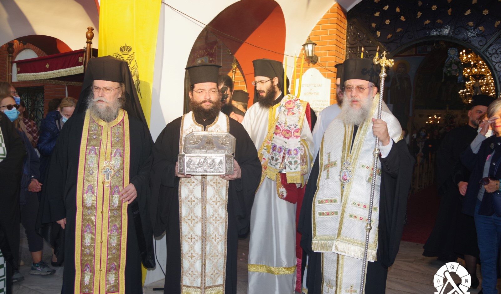 Υποδοχή Λειψάνων του Αγίου Λουκά του Ιατρού στην Αγία Ματρώνα Ν. Ερυθραίας