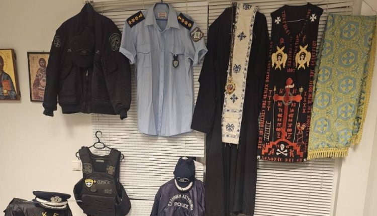 sta-cheria-tis-el.Αs.-53chronos Στα χέρια της ΕΛ.ΑΣ. 53χρονος που έκλεβε εκκλησίες – Παρίστανε τον παπά και τον αστυνομικό