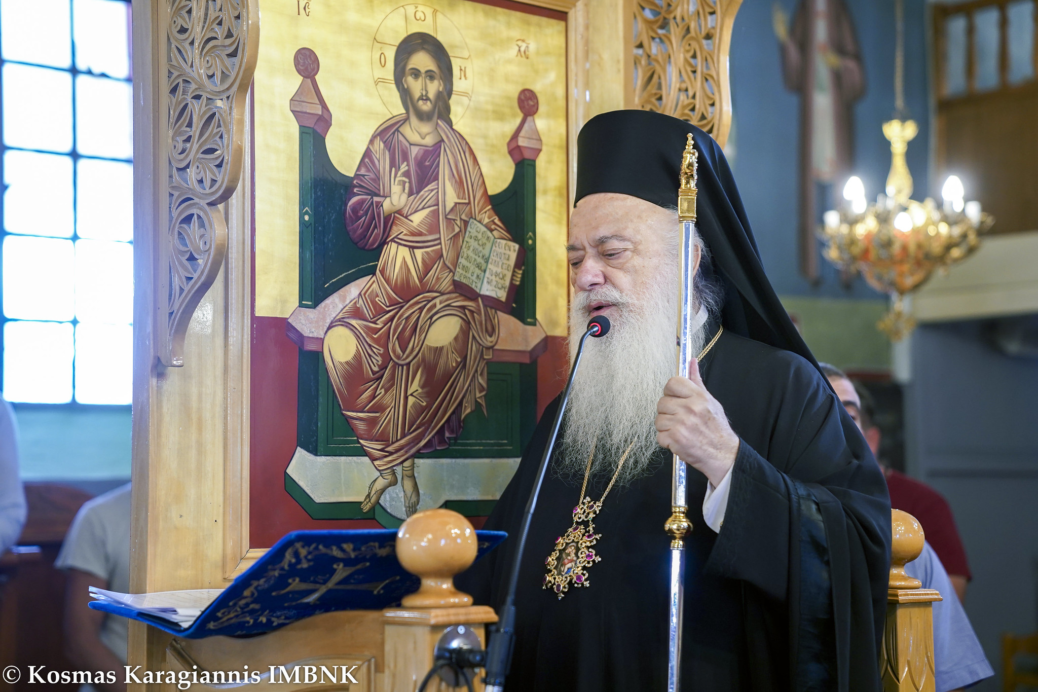Στην Επισκοπή Αλεξανδρείας ο Μητροπολίτης Βεροίας για την Μικρή Παράκληση της Παναγίας