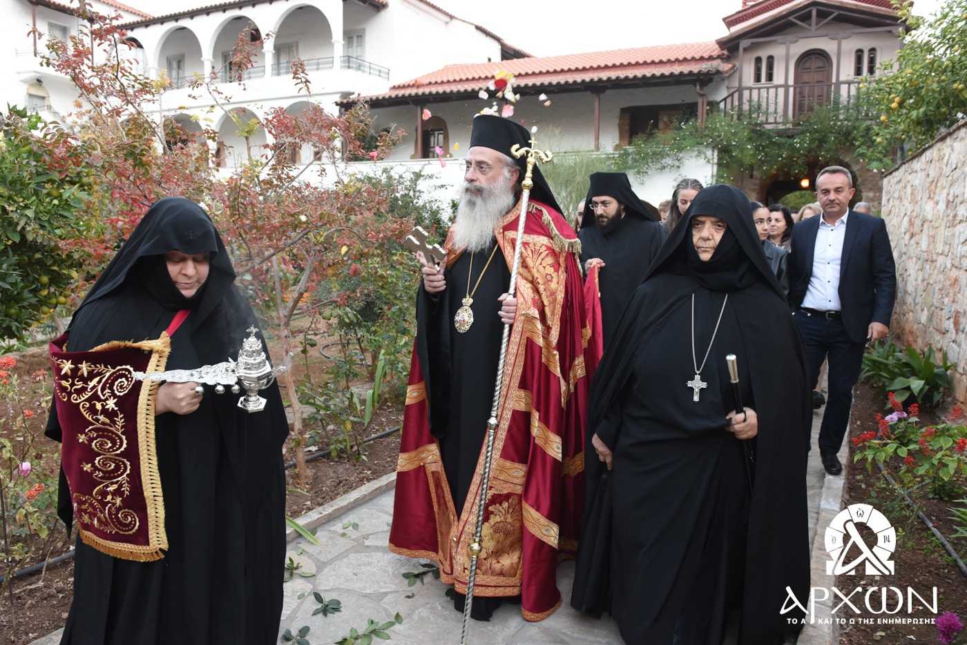 stin-i.-moni-metamorfoseos-tou Στην Ι. Μονή Μεταμορφώσεως του Σωτήρος Λουκούς ο Μητροπολίτης Μαντινείας