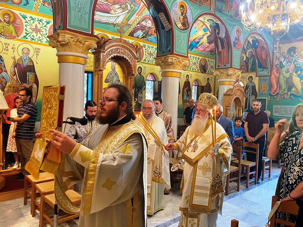 Στην Κατασκήνωση ΓΕΧΑ Πορταριάς ο Μητροπολίτης Δημητριάδος