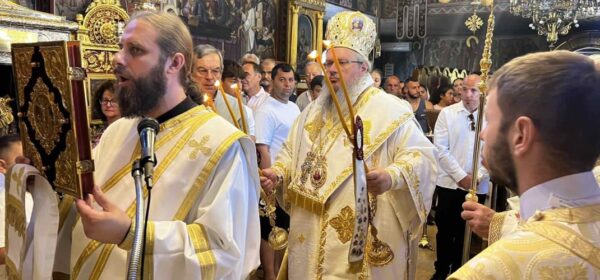 stin-panigirizousa-iera-moni-kimiseos Στην πανηγυρίζουσα Ιερά Μονή Κοιμήσεως Θεοτόκου και Αγίου Γερασίμου Νέου Ομαλών Κεφαλληνίας ιερούργησε ο Σεβασμιώτατος