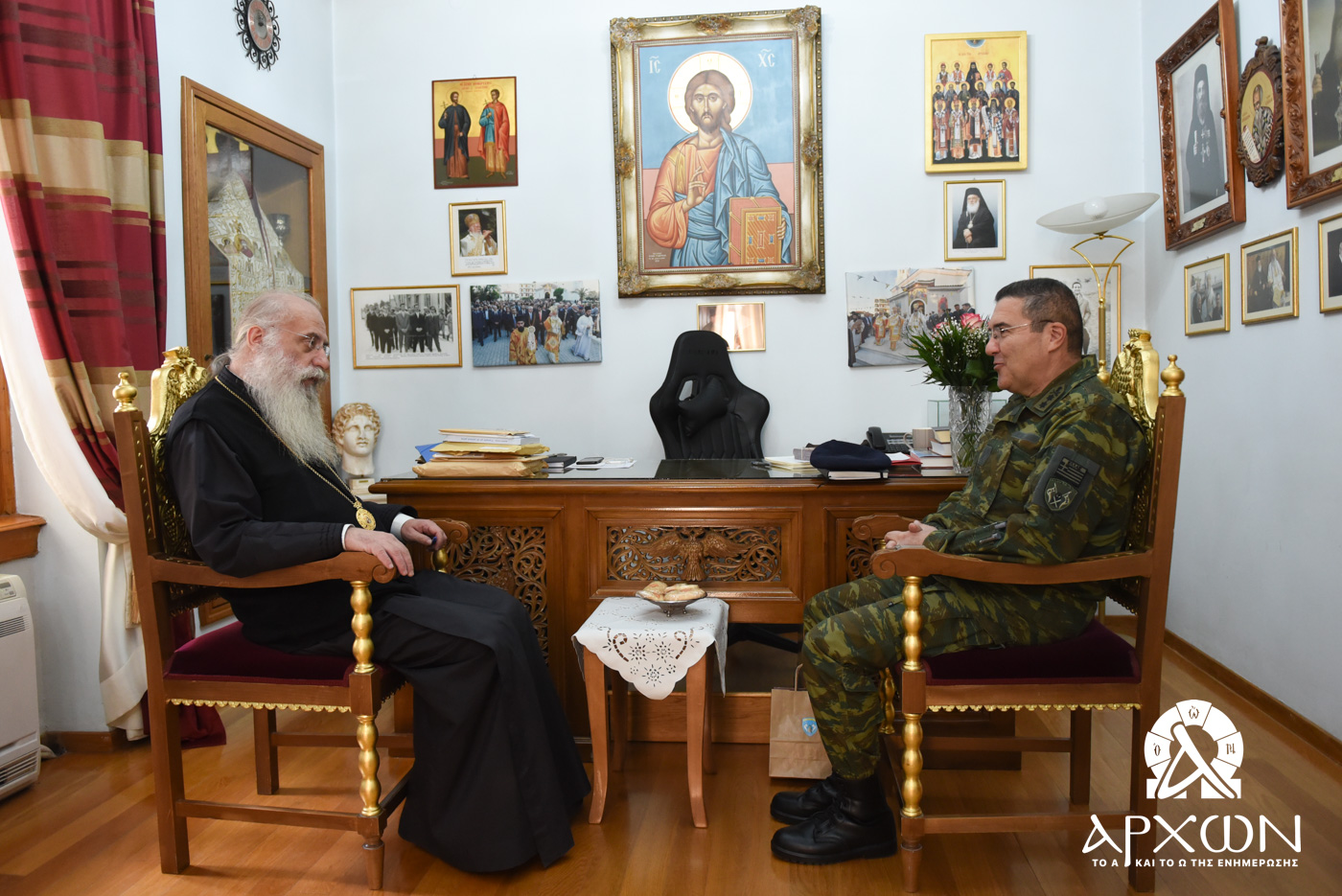 ston-mitropoliti-mantinias-o-diikitis Στον Μητροπολίτη Μαντινείας ο Διοικητής ΔΙΚΕ Πελοποννήσου